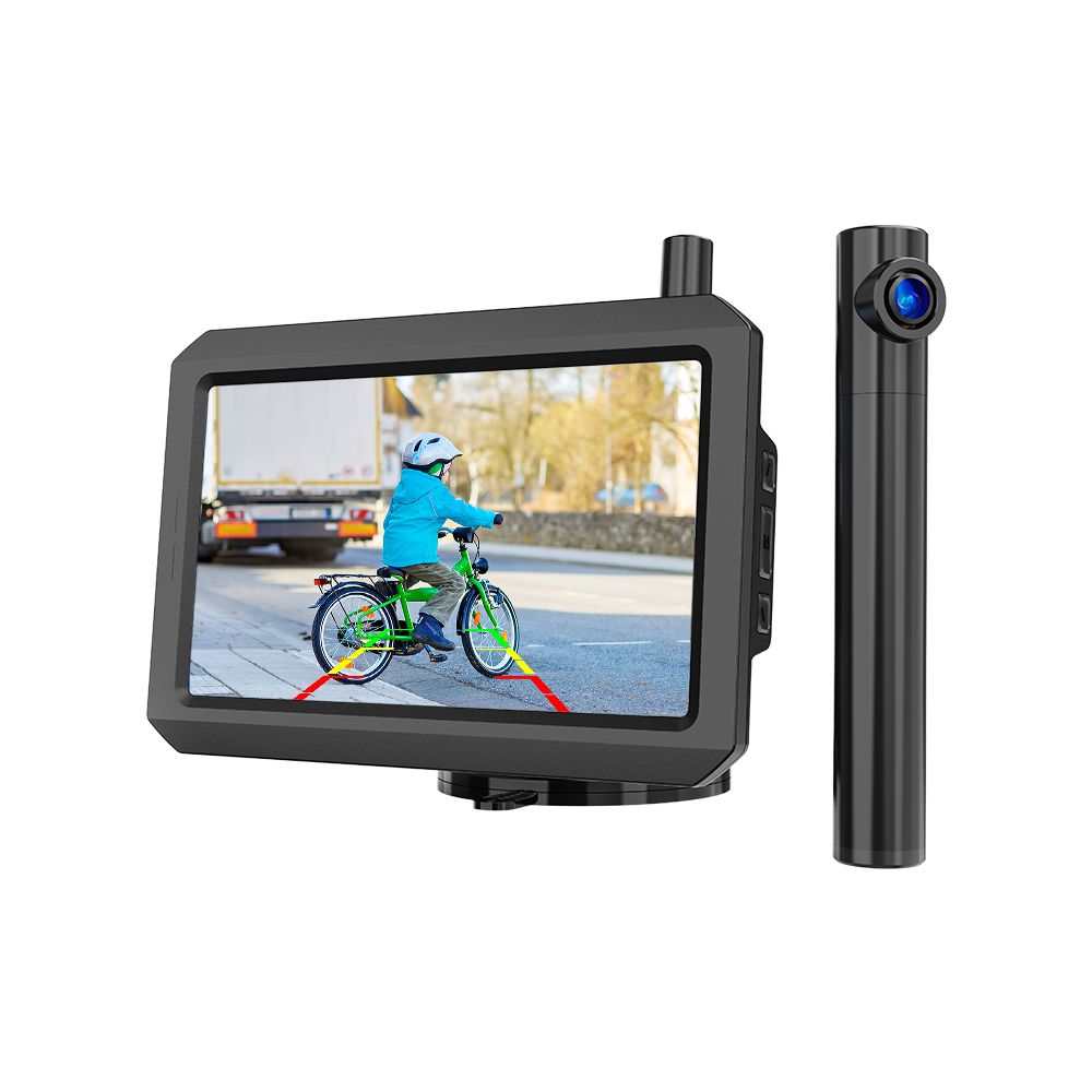 TW1 720P Rechargeable Wireless Backup Camera with Dual Camera 