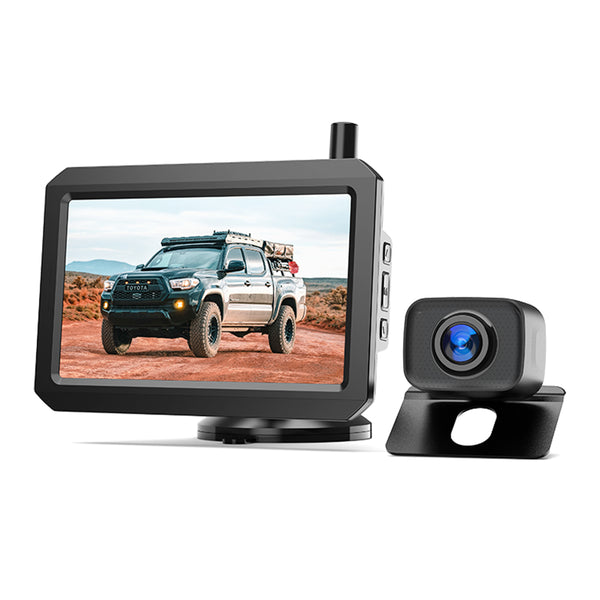 W7 Pro 720P Wireless Backup Camera for RV with Dual Camera Support